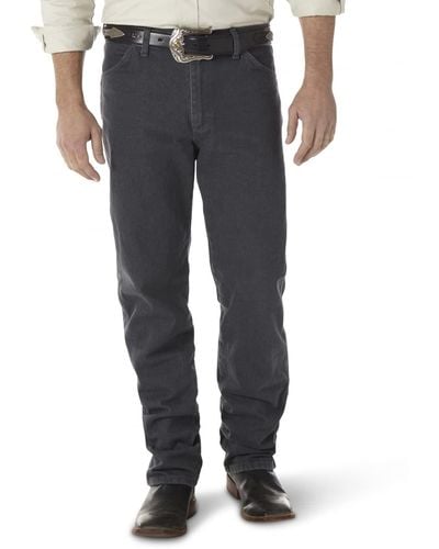 Wrangler Mens 13mwz Cowboy Cut Original Fit Jeans - Gray