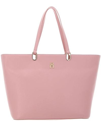 Tommy Hilfiger TH Timeless Tote M Soothing Pink - Rose