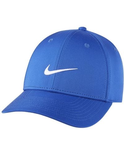 Nike Legacy 91 Casquette de golf Bleu roi/blanc