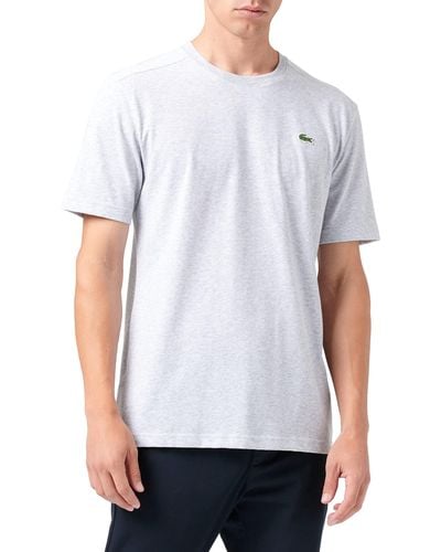 Lacoste Th7618 T-shirt ,argent Chine,3xl - Wit