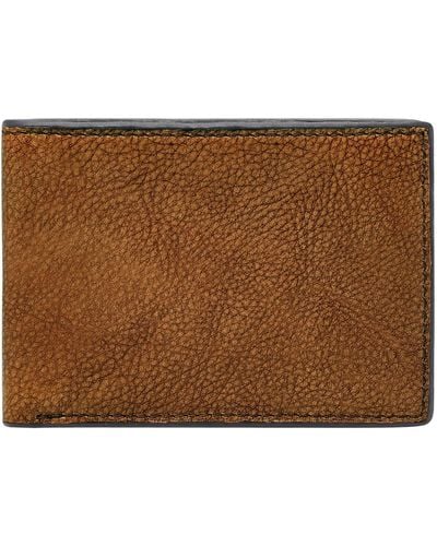 Fossil Steven Leather Bifold Wallet - Brown