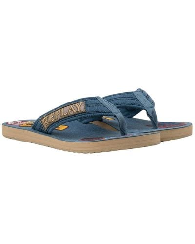 Replay Board Thong Flipflop - Schwarz