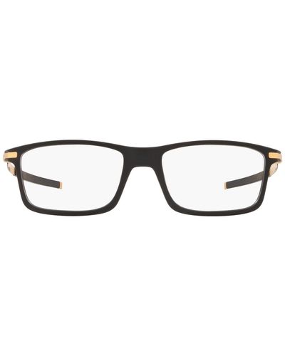 Oakley Ox8050 Pitchman Rectangular Eyeglass Frames - Black