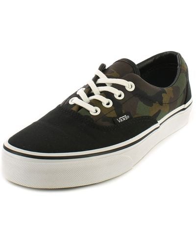 Vans Era S Canvas Shoes Black/camo 5.5 Uk