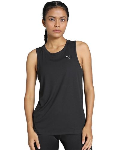 PUMA Tanktop "RUN FAVORITE TANK W" - Schwarz