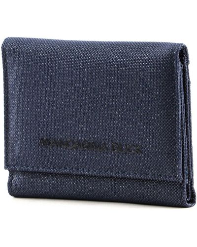 Mandarina Duck MD20 Lux Flap Wallet Moonlight - Blau