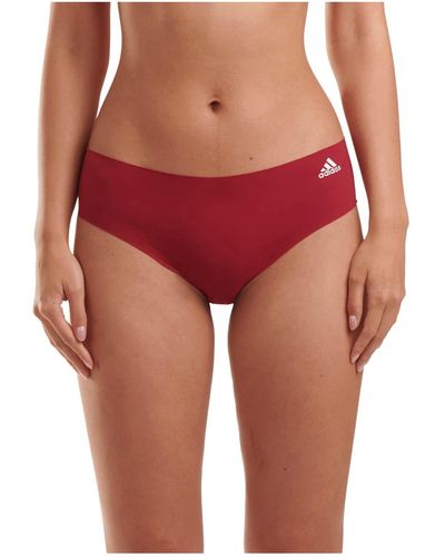 adidas Micro Flex Cheeky Hipster Underwears - Red