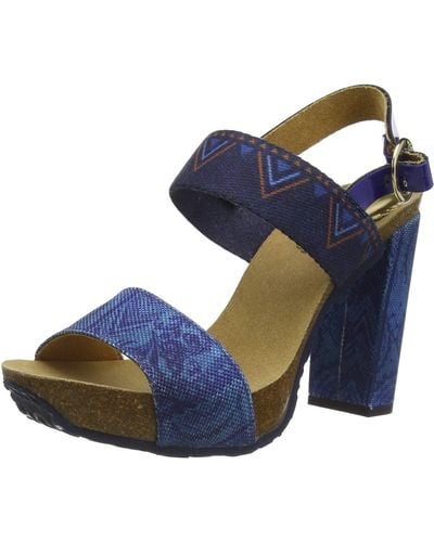 Desigual Shoes Carioca Denim Beach - Blue