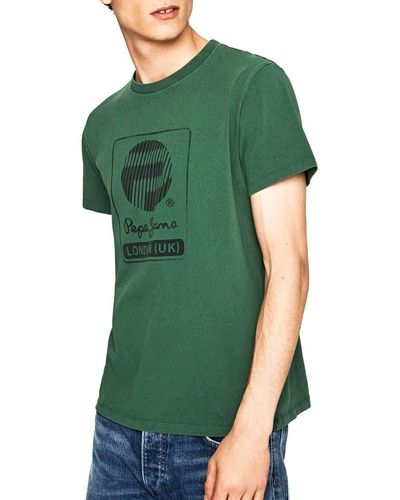 Pepe Jeans Jason T-shirt Voor - Groen