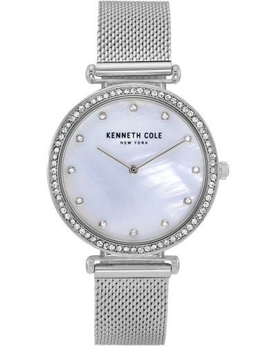 Kenneth Cole Ladies White Watch KC50927002 - Mettallic