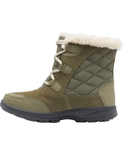 Columbia Womens Ice Maiden Shorty Snow Boot - Green
