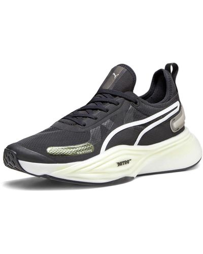 PUMA Mens Pwr Nitro Squared Training Trainers Shoes - Black, Black, 9.5 - Blue