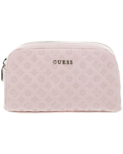 Guess Double Zip Light Pink - Rosa