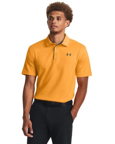 Under Armour Tech Golf Polohemd für - Orange