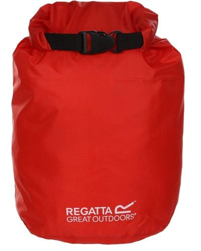 Regatta S 10 Litre Polyester Dry Bag - Red