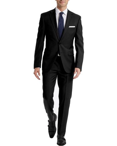 Calvin Klein Slim Fit Suit Separates Business-Anzug Hosen-Set - Blau