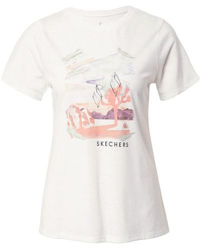 Skechers Airbrush Tee T-shirt - Wit