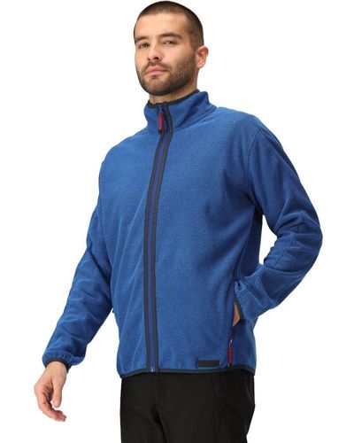 Regatta S Kinwood Full Zip Fleece Jacket - Blue