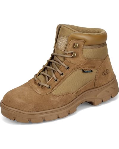 Skechers Wascana Millit Boot Industrial Shoe - Marrone