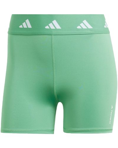 adidas Techfit Short Leggings - Verde
