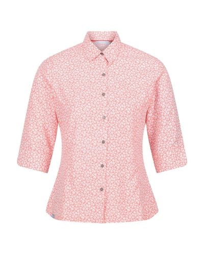 Regatta S Nimis Iv Shirt Fusion Coral Floral L - Pink