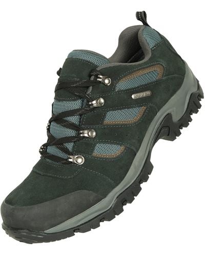Mountain Warehouse Voyage Wasserfeste Schuhe für - Leicht, schnelltrocknend, Wanderstiefel, Eva-Zwischensohle, Netzstoff, - Schwarz