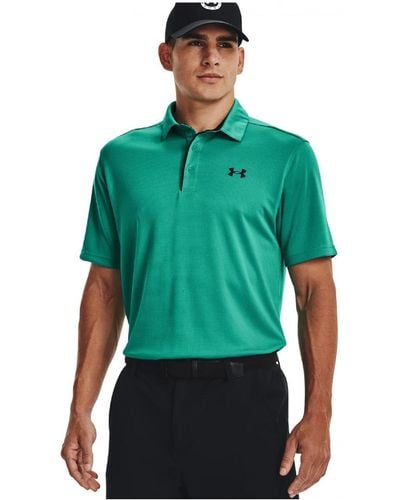 Under Armour Tech Golf Polo Shirt Short-sleeved, - Green