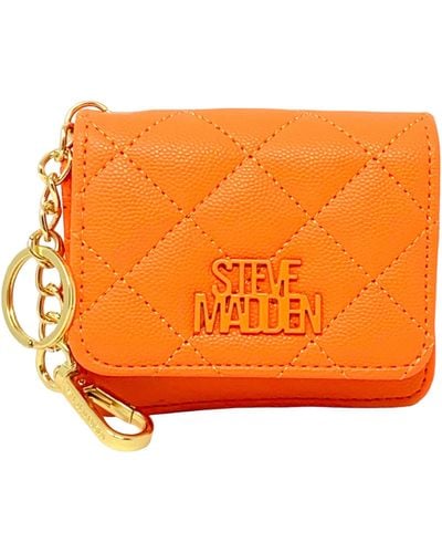 Steve Madden Bwren Flap Wallet mit Schlüsselring - Orange
