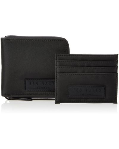 Ted Baker Nealset Bi Fold Wallet - Black