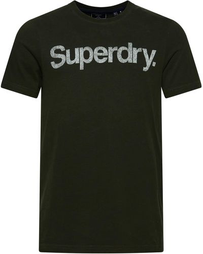 Superdry S Vintage CL Classic Tee MW T-Shirt - Schwarz