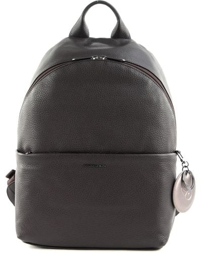 Mandarina Duck Mellow Leather Backpack - Schwarz