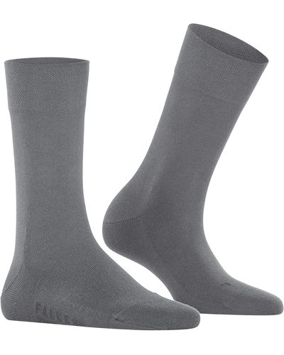 FALKE Socken Sensitive New York W SO Lyocell mit Komfortbund 1 Paar - Grau