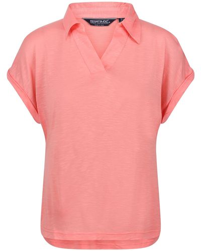 Regatta Ladies Lupine T-shirt Shell Pink 16