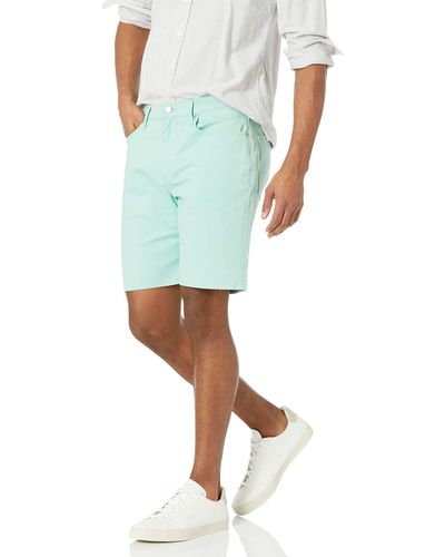 Amazon Essentials Pantalón corto elástico con corte recto - Verde