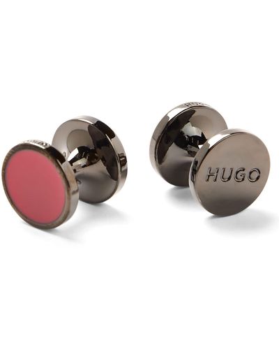 HUGO E-tokeep Cufflinks - Black