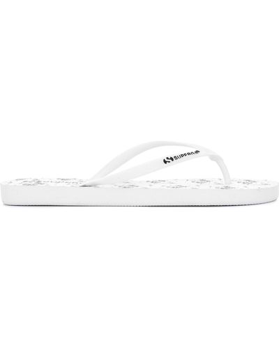 Superga 4121-fanrbrw Beach & Pool Shoes - White