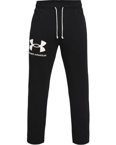 Under Armour Standard Rival Terry Pants - Nero