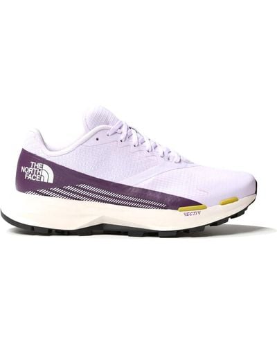 The North Face Vectiv Levitum Trail Running Shoe Icy Lilac/black Currant 7.5 - Purple