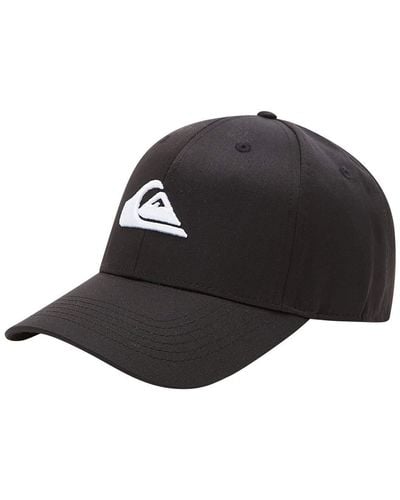 Quiksilver Mens Decades Trucker Hat Baseball Cap - Black