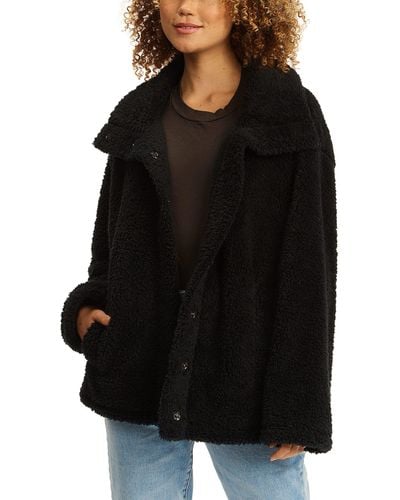 Billabong Warm N Cosy Fleece Jacket - Black