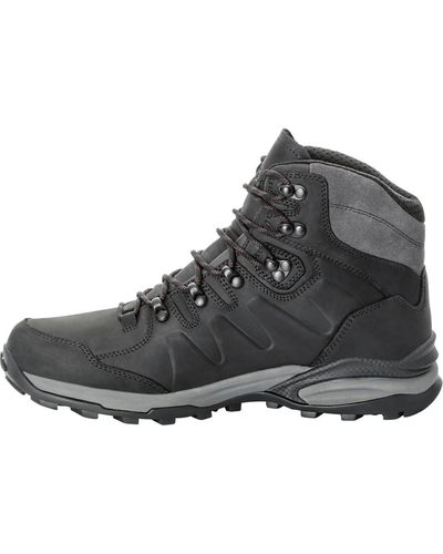 Jack Wolfskin Refugio Prime Texapore Mid M Hiking Shoe in Grey for Men |  Lyst UK