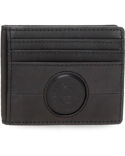 Pepe Jeans Cracker Card Holder Black 9.5 X 7.5 Cm Leather