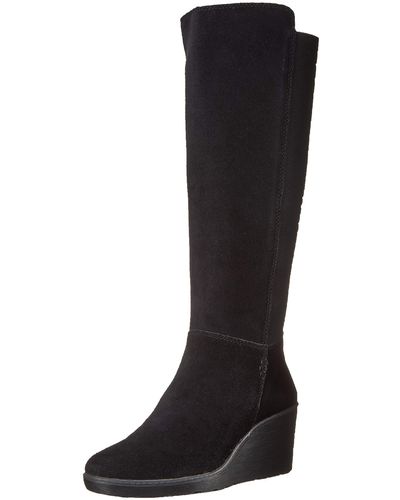 Clarks Hazen Madison Fashion Boot - Black