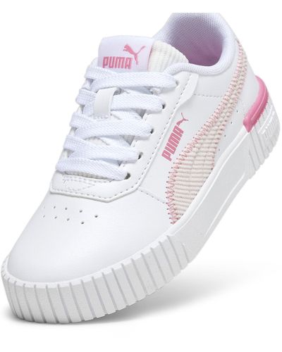 PUMA Carina 2.0 Corduroy PS Sneaker - Weiß