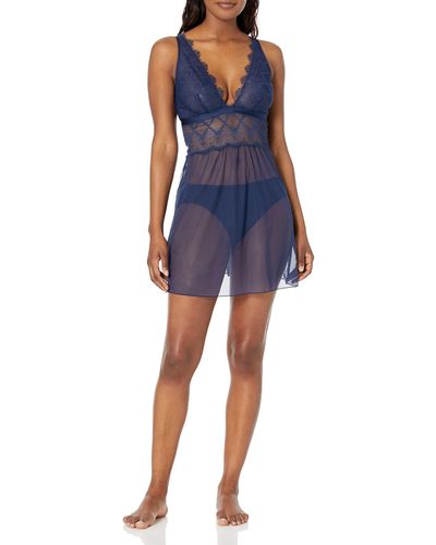 Cosabella Allure Babydoll - Blue