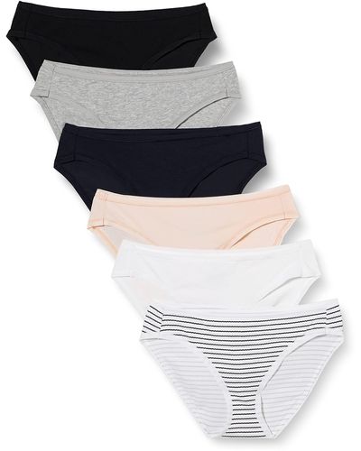 Amazon Essentials Katoenen Onderbroek In Bikinimodel - Meerkleurig