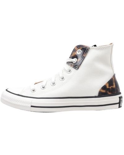 Converse Chuck Taylor All Star Tortoise Sneakers Voor - Wit