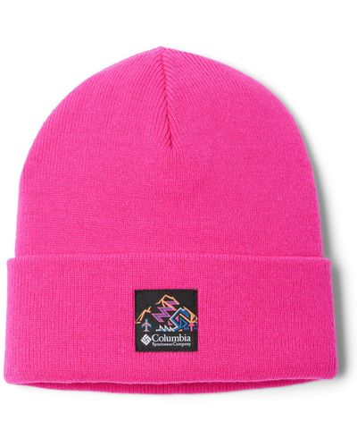 Columbia 's City Trek Heavyweight Beanie Hat - Pink