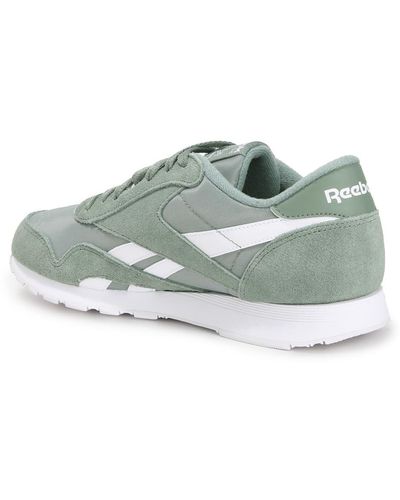 Reebok Klassieke Nylon Hardloopschoenen Voor - Groen