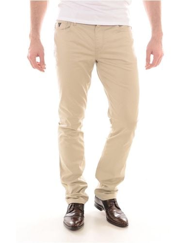 Guess Raad Mannen Skinny Jeans - Naturel